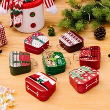 1 túi xách Giáng sinh lễ hội - Quà tặng hộp kẹo nhỏ, hoàn hảo cho các bữa tiệc và trang trí ngày lễ, Giáng sinh - Nhiều màu - Xem 11