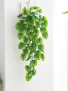 1/2/4 chiếc lá giả hình mai rùa treo tường, dây leo giả bằng nhựa, trang trí đám cưới, vòng hoa tự làm, phụ kiện trang trí hoa cầm tay cô dâu, trang trí xe cưới, trang trí cổng vòm, trang trí nhà cửa, phòng ăn, phòng ngủ, bình hoa, đồ trang trí tiệc sinh nhật, Ngày Valentine - màu xanh lá - Xem 4