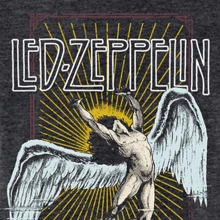 Led Zeppelin | Official Band T-Shirt | Icarus - 48-Hour Fast Shipping!  - Grey - View 2