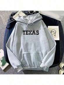 Texas Unisex Country Fashion Sweatshirt - 灰色 - 查看 2