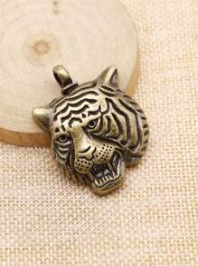 2pcs/Bag 45x34mm Tiger Charms Pendant For DIY Jewelry Making DIY Earring, Necklace, Bracelet, Keychain Making