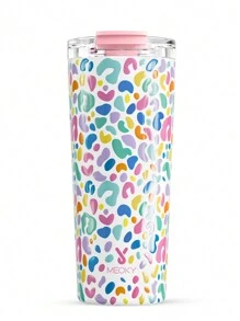 24oz Travel Coffee Cup With Leak-Proof Lid, Stainless Steel Insulated Coffee Tumbler, Vacuum Insulated Water Bottle, Keeps Hot For 8 Hours Or Cold For 24 Hours, Fits Car Cup Holder