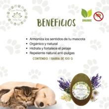 RELAXING Organic Soap For Pets Dogs Cats 1pc - Brown - View 4