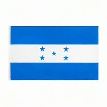 HND HN Honduras Flag Flag Flags Indoor Outdoor Decoration Free Shipping 3x5fts 90x150cm - Multicolor - View 1