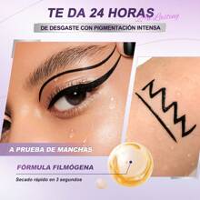 Sace Lady Liquid Eyeliner Waterproof Nib - 黑色 - 查看 3