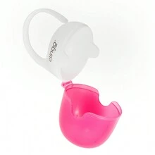 Clingo Pink Whale Pacifier Holder - 粉色 - 查看 3