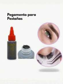 2pz Latex Glue Salon Pro Natural Extensions, Adhesive Eyelashes, Glue For Group Eyelashes. SALON PRO Duration 3 Weeks, Put Them On Yourself - màu đen - Xem 1
