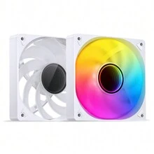 SL-120W ARGB White Model 12CM Chassis Fan Can Be Connected In Series, Forward/Reverse Fan Blades - Forward Fan - View 5