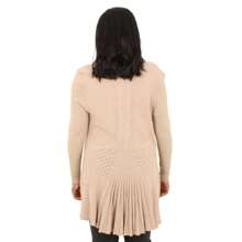 Women's Cardigan Blouse Coat Kimono Tricot Modal - 米色 - 查看 1