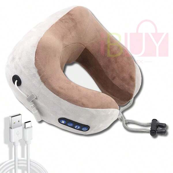 Masajeador De Cuello, Almohada De Masaje PortáTil, Almohada De Masaje De Amasamiento Profundo En Forma De U, Dispositivo EléCtrico De Masaje Vibratorio De Los MúSculos Trapezoides, Masajeador De Hombros Y Cuello, Masajeador Inteligente, Masajeador De Temperatura Variable, Livia El Dolor De Cuello, 4 Modos De Masaje, Masajeador De Hombros Y Cuello, Dispositivo EléCtrico De Masaje Vibratorio De Los MúSculos Trapezoides, Cintura Y Cuello Masajeador AutomáTico De Cuello, Espalda Y Hombros Con Amasado Para MúSculos Del Trapecio Y Cervicales, CalefaccióN Por Infrarrojos Recargable, Herramienta Relajante, ArtíCulo Para El Hogar, FáCil De Usar, Amasamiento Inteligente, Con Modos De Calentamiento Y Rodamiento, Adecuado Para Viajes, Hogar, Trabajo Y Escuela, Regalo Para Padres Con VibracióN, Masajeador De Cuello Y Hombros Con Amasado