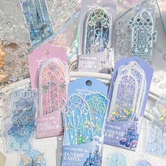 10 件/套 PVC 书签阅读标记，学校用品，返校