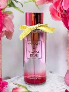Perfume For Women, Body Mist VV Love, 250 Ml, With Glitter, Fruity Aroma, Delicious - 玫瑰精華 - 查看 4