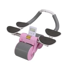 Abdominal Roller Wheel Lumbar Thick Professional Bodybuilding - Hồng - Xem 3