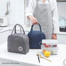 Thermal Lunch Bag Small 3L Fitness Lunch Box | Work | Outings Colors Black | Blue | GrayCYC900121 - 粉色 - 查看 2