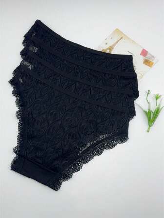 4 st Spetskanter Skira ventilerande Fräcka trosor