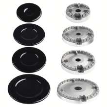 (Suitable Only For Bashaf Stove) Not Applicable For Other Stoves. 1 Set Cookware Lid Cover, Upgraded Gas Burner Cover, Fit For Bashaf Gas Stove Burner