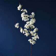 1 pieza Ramas artificiales de flores de cerezo - Perfectas para añadir un toque de elegancia a tu decoración - Ideal para arreglos de jarrones, ocasiones de celebración, oficinas, dormitorios y decoración del hogar interior, trayendo las vibraciones de primavera y verano durante todo el año - Multicolor - Ver 8