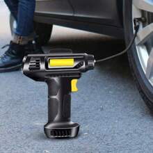 Compresor Inflador Led Automático Eléctrico, Pistola Bomba de Aire Inflador de Llantas, Neumáticos, Compresor De Aire Portátil, Bomba de Aire con Pantalla Digital Para Coche, Bicicleta, Motocicleta