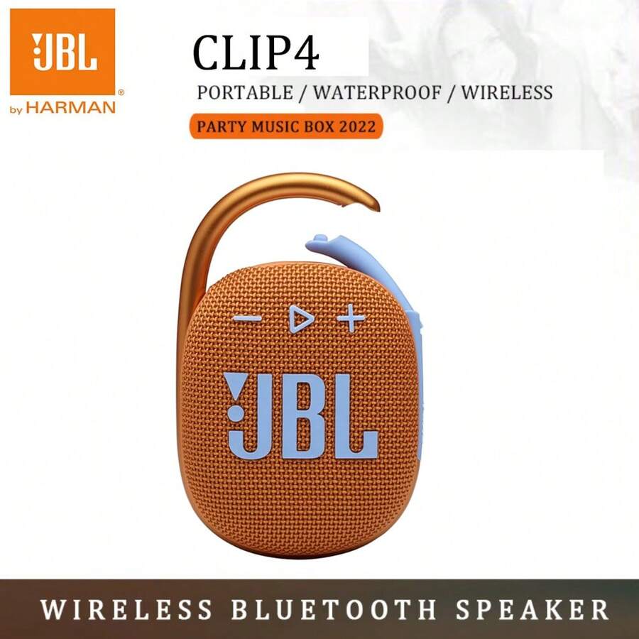 JBL CLIP 4 藍牙喇叭，IP67 防水/10 小時播放時間，便攜式迷你無線喇叭，適合戶外旅行，JBL 原裝