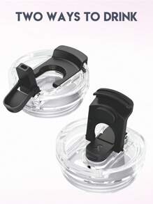 24盎司旅行咖啡杯，带防漏盖，不锈钢保温咖啡杯，真空保温水瓶，保温8小时或保冷24小时，适用于车载杯架 - 黑色 - 查看 4