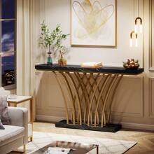 Sofa & Console Tables - Black - View 3