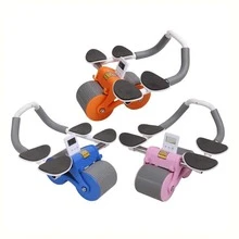 Abdominal Roller Wheel Lumbar Thick Professional Bodybuilding - Hồng - Xem 7