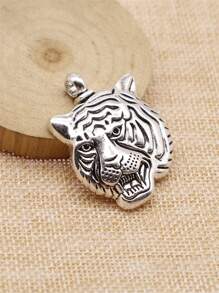 2pcs/Bag 45x34mm Tiger Charms Pendant For DIY Jewelry Making DIY Earring, Necklace, Bracelet, Keychain Making
