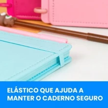 Small Smart Notebook A5 With Disc Lined Sheets Cute Colors Stationery