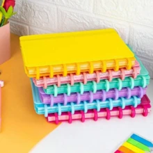 Small Smart Notebook A5 With Disc Lined Sheets Cute Colors Stationery