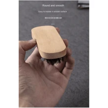 家用清洁刷、鞋抛光工具、鞋细节刷、皮革护理刷、小木刷