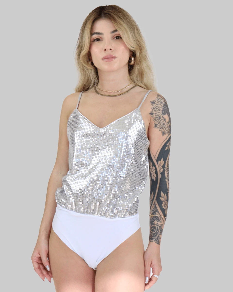 Women Tank Tops & Camis - Bạc - Xem 1