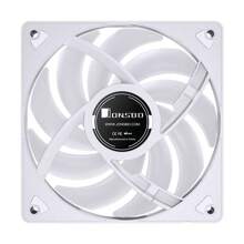 SL-120W ARGB White Model 12CM Chassis Fan Can Be Connected In Series, Forward/Reverse Fan Blades - Forward Fan - View 8