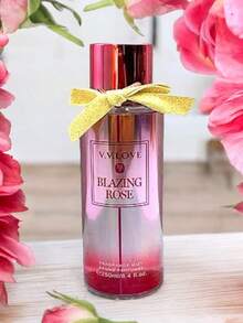 Perfume For Women, Body Mist VV Love, 250 Ml, With Glitter, Fruity Aroma, Delicious - 玫瑰精華 - 查看 2