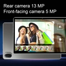 Tab Mi Pad5 Pro MTK 6797 处理器，最高 2.0 GHz 10 核，Android 13 10.1 英寸平板电脑，6GB RAM+128GB ROM，1280 * 800 触摸屏，双摄像头 5MP+13MP，BT 5.0，6000mAh，5G/2.4G WiFi - 綠色 - 查看 4