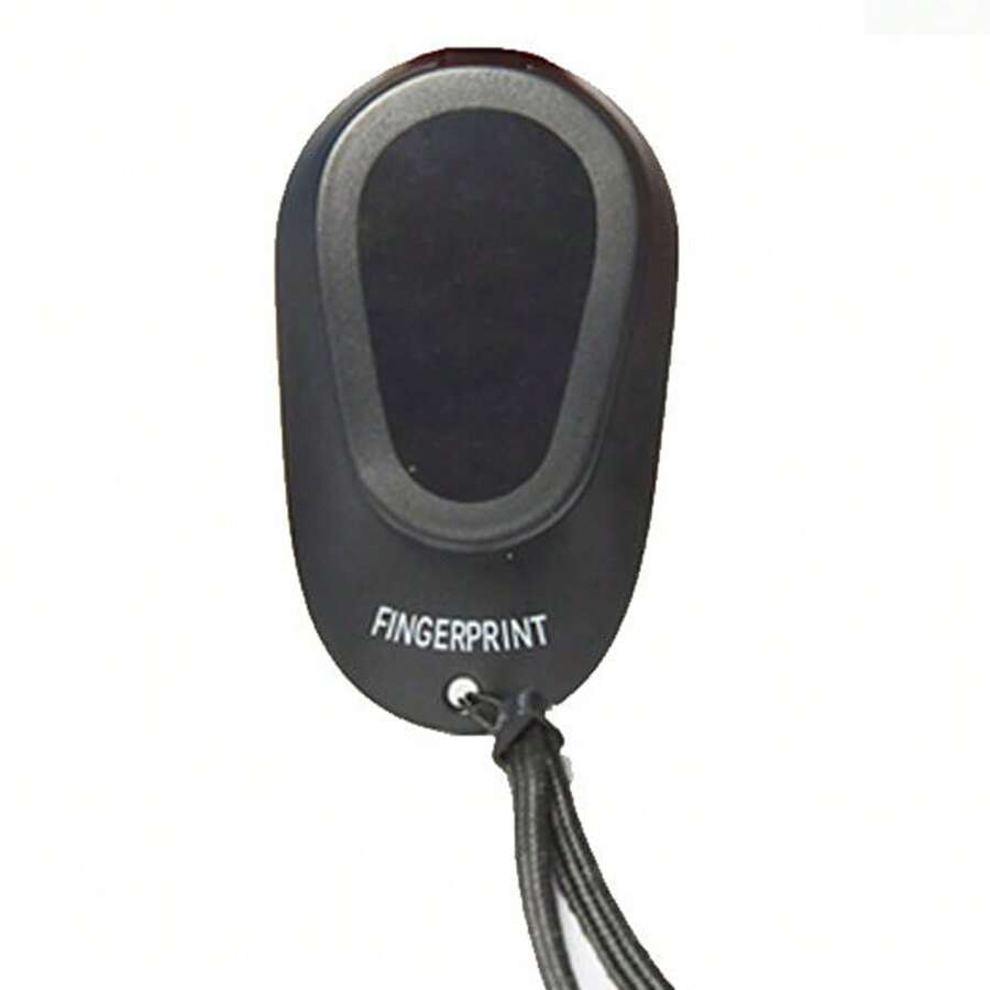 Premium Portable Fingerprint Ink Pad, HighDefinition FastDrying Red