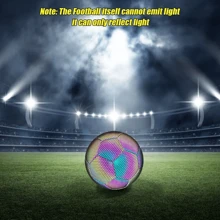 Light Up LED Football, Reflective Football Size 4 Soccer Ball, Glow In The Dark - Multicolor - View 7