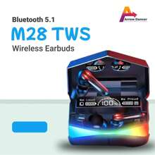 Bluetooth Gamer Headset Led Long-Lasting Charging Base - Black - View 4