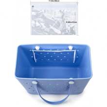 Large Beach Bag Oversized Rubber Tote Washable Open Handbag Durable Travel Handbag - Thiên Lân - Xem 4