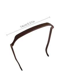 2 chiếc băng đô vuông, băng đô kính mát vuông cổ điển cho nữ, phụ kiện tóc thời trang đỉnh đầu - Nhiều màu - Xem 11