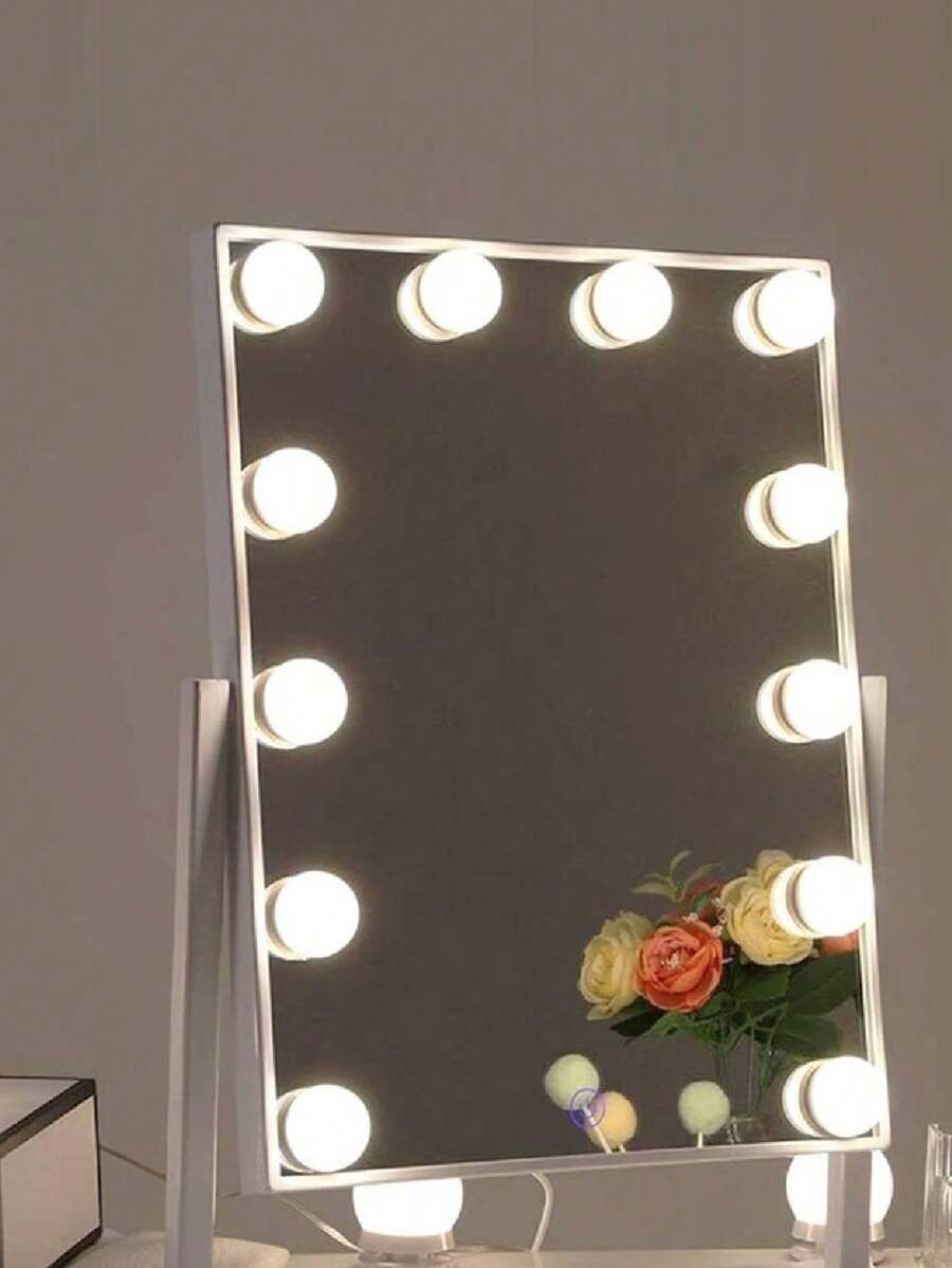 USB Vanity Lights, Dimmable Makeup Mirror Lights, 3 Color Changing Cosmetic Lights