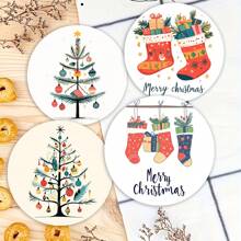 1 bộ/4 cái/6 cái Bộ đế lót ly bằng bùn diatom và tất Giáng sinh - Đế lót ly cốc, đế lót ly cà phê - Lý tưởng để trang trí nhà cửa và nhà hàng, Quà tặng sinh nhật hoặc ngày lễ tuyệt vời, Trang trí bàn, Đồ nội thất gia đình, Trang trí ngày lễ, Trang trí phòng, Trang trí nhà cửa, Trang trí tiệc theo chủ đề, Trang trí Giáng sinh - Nhiều màu - Xem 3