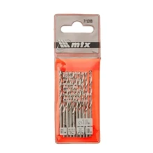 3.0mm High Speed Steel Drill Bit Set For Metal With 10 Pieces - 灰色 - 查看 1