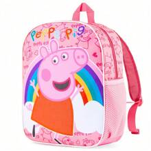 Peppa Pig School Bag Rucksack Preschool Primary Nursery Travel Holiday Gift - A - View 1
