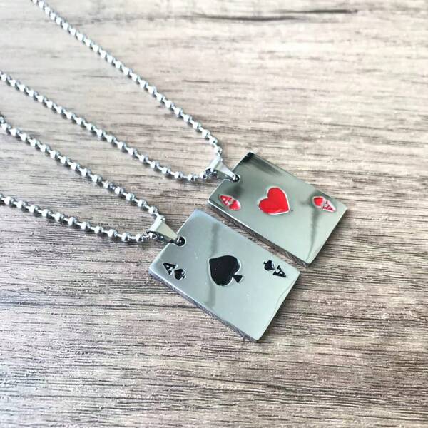1pc Fashionable Titanium Steel Metal Dog Tag Metal Chain Long Necklace, Suitable For Men Hiphop Casual Style, Boyfriend Gift