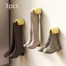 3pcs Easy Install Wall-Mounted Boot Holder, No Drill Boot Rack For Long/Short Boots, Odor-Free - Multicolor - View 12