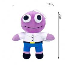 1pc New Smiling Friends Series Plush Doll, Random Delivery Of Frog Mr. Style/Label - Multicolor - View 12