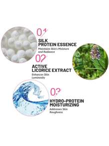 NIVEA 1瓶丝滑亮白泡沫洁面乳，蕴含蚕丝蛋白精华，适合娇嫩肌肤，保湿滋养，深层清洁，提亮肤色（100克/3.52盎司） - 絲柔煥亮 - 查看 7