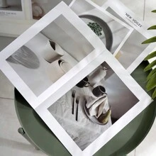 Simple English Magazine & Books Photography Props, English Books Backdrop For Photo Shooting, Decorative Accessories For Apartment & Homestay Gifts Birthday Graduation