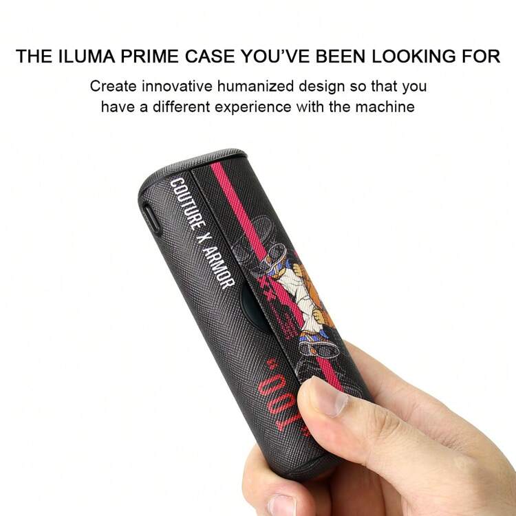 1 Caja protectora IQO ILUMA/ILUMA I /PRIME/ ONE/FRESH ( de protección 360°, resistente a impactos, ultra ajuste) - Multicolor - Añade 7