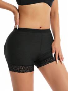 1 chiếc quần thể thao định hình bụng, quần lót nâng mông thoáng khí có đệm, quần bó chân, quần định hình eo thon gọn, quần nâng mông (Nếu không chắc chắn về kích cỡ, vui lòng tham khảo bảng kích cỡ và chọn kích cỡ phù hợp) Màu đen mùa xuân - màu đen - Xem 3